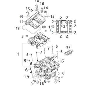Cylinder Head for a Mash 125cc liquid colled 125cc engine