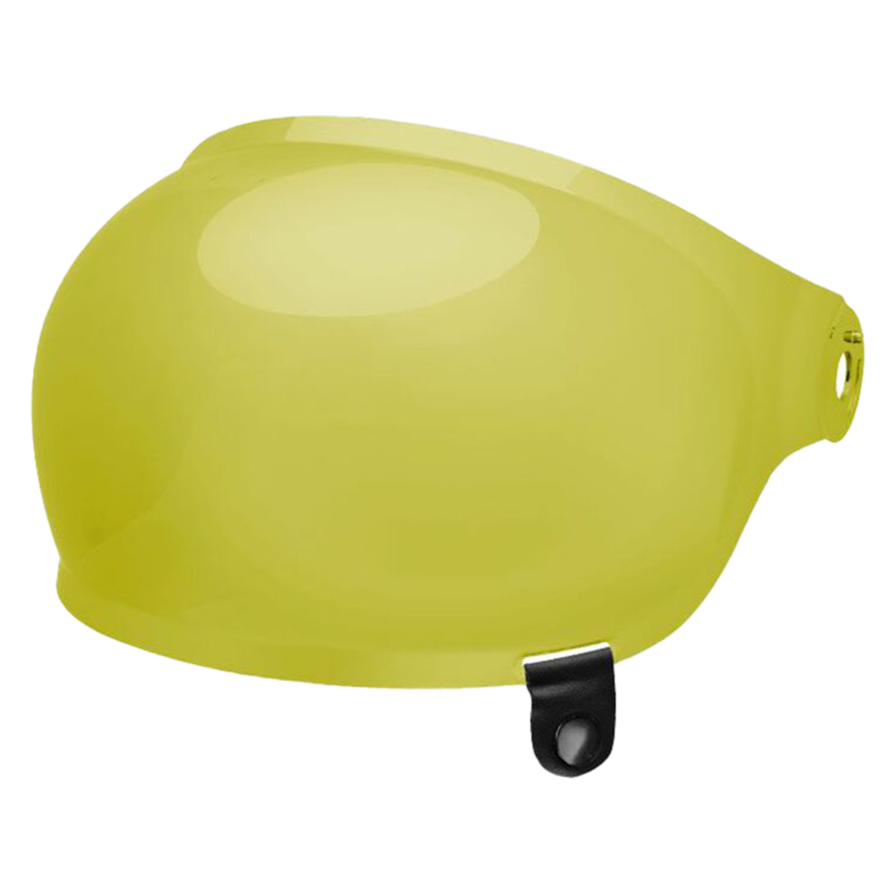 Bell Bullitt replacement bubble visor black tabs yellow tint part no. BH8013379