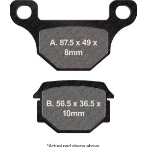 EBC brake pads FA093