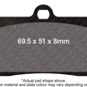 EBC Organic FA Series Brake Pad FA095