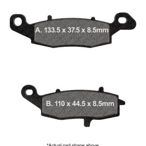 EBC Organic FA Series Brake Pad FA229