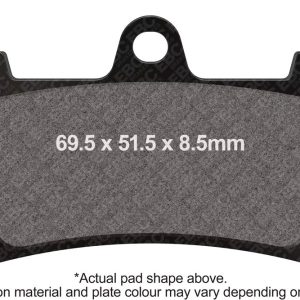 EBC Organic FA Series Brake Pad FA252