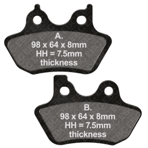 EBC brake pads FA400