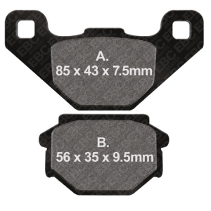 EBC brake pads FA382