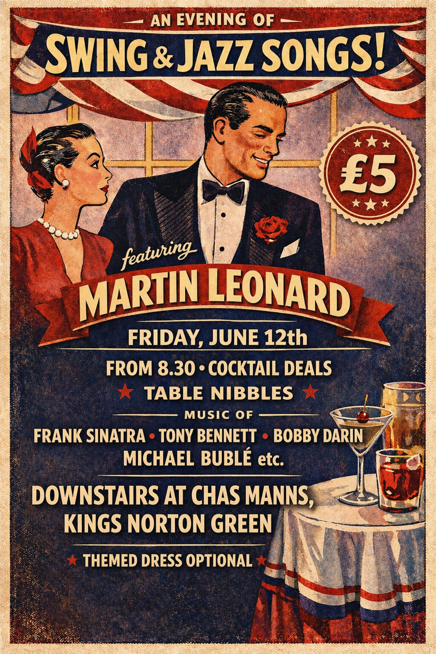 Martin Leonards classic swing night