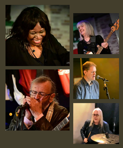 The SAM Band Downstairs at Chas Mann's