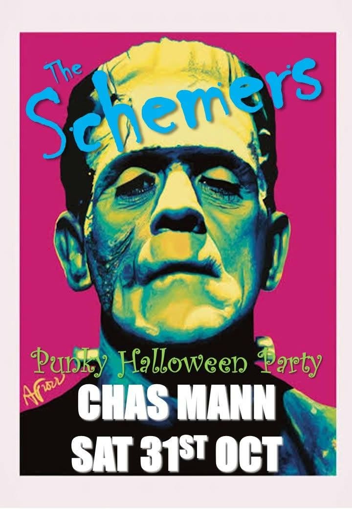 The Schemers Downstairs at Chas Mann's